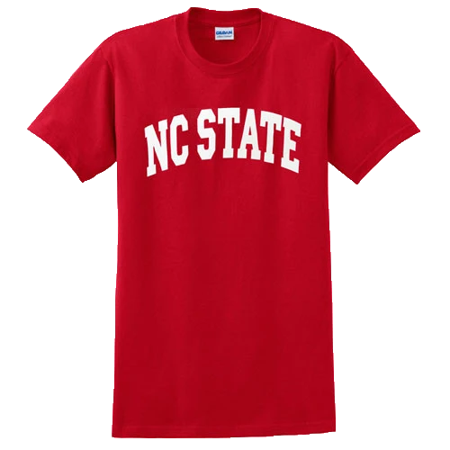 NC State Wolfpack Red Arch T-Shirt(Nc State Wolfpack Red Arch T Shirt)