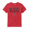 NC State Wolfpack Heather Red Outlined T-Shirt(Nc State Wolfpack Heather Red Outlined T Shirt)