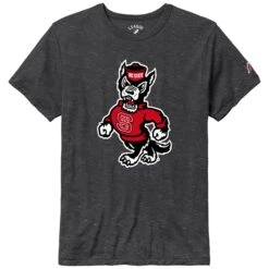 NC State Wolfpack Varsity Slate Strutting Wolf Short Sleeve T-shirt(Nc State Wolfpack Varsity Slate Strutting Wolf Short Sleeve T Shirt)