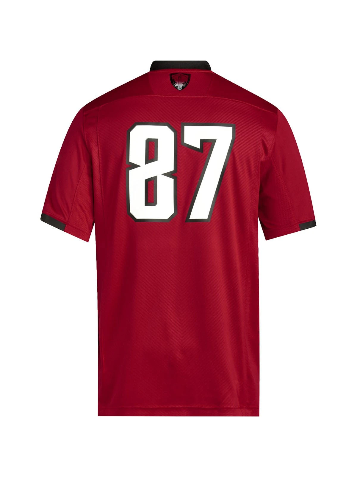 NC State Wolfpack Adidas 2023 Red #87 Premier Football Jersey(Nc State Wolfpack Adidas 2023 Red 87 Premier Football Jersey) 2 NC State Wolfpack Adidas 2023 Red #87 Premier Football Jersey(Nc State Wolfpack Adidas 2023 Red 87 Premier Football Jersey) - Image 2