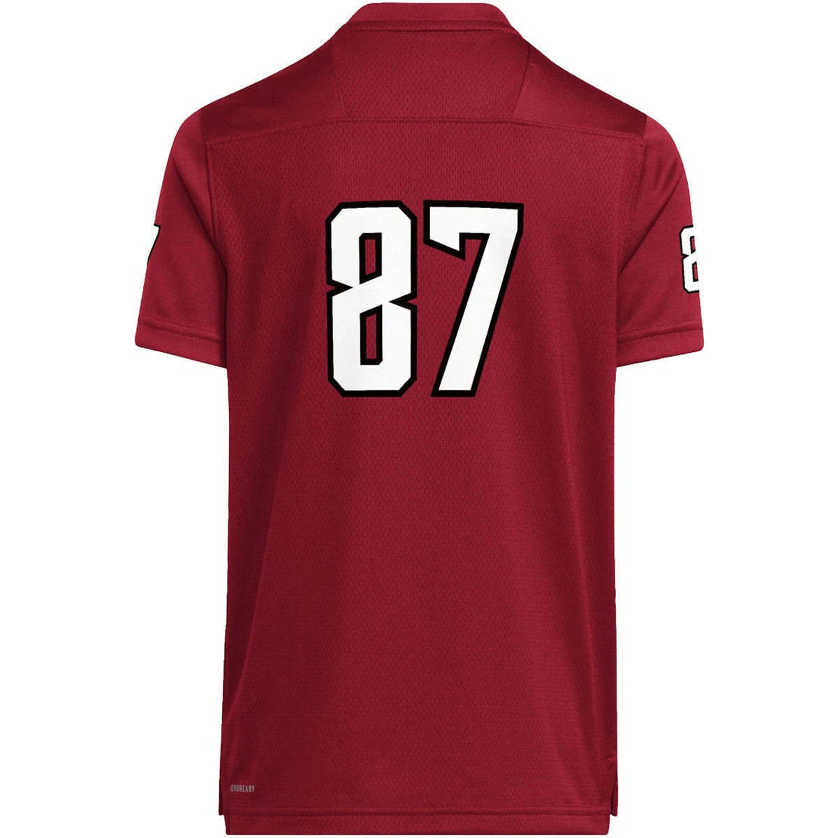NC State Wolfpack Adidas Red #87 Football Jersey(Nc State Wolfpack Adidas 2023 Red 87 Football Jersey) 2 NC State Wolfpack Adidas Red #87 Football Jersey(Nc State Wolfpack Adidas 2023 Red 87 Football Jersey) - Image 2