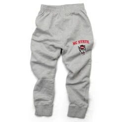 NC State Wolfpack Wes And Willy Youth Heather Grey Fleece Jogger(Nc State Wolfpack Wes And Willy Youth Heather Grey Fleece Jogger)