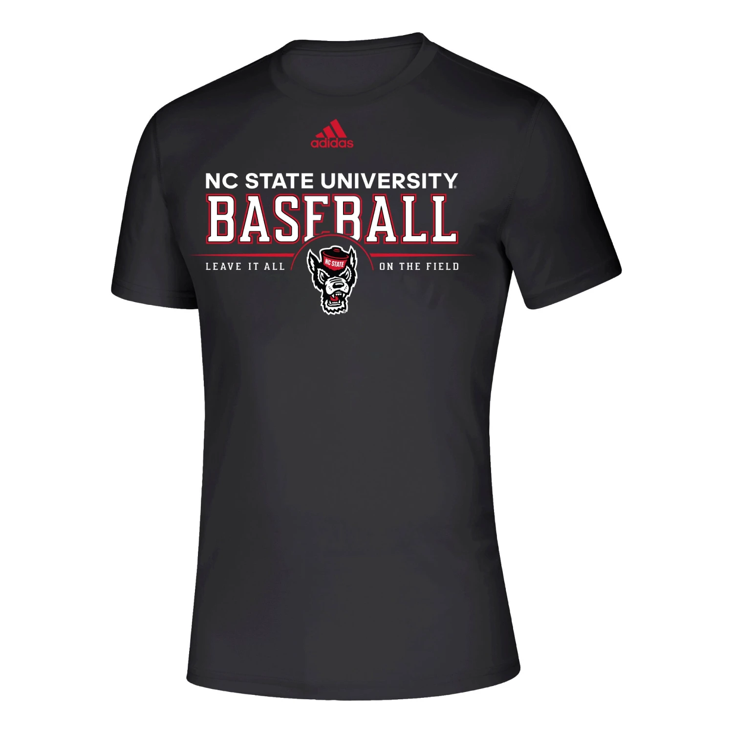 NC State Wolfpack Adidas Black Baseball "Leave It All On The Field" Creator T-Shirt(Nc State Wolfpack Adidas Black Baseball Leave It All On The Field Creator T Shirt) 1 NC State Wolfpack Adidas Black Baseball "Leave It All On The Field" Creator T-Shirt(Nc State Wolfpack Adidas Black Baseball Leave It All On The Field Creator T Shirt)