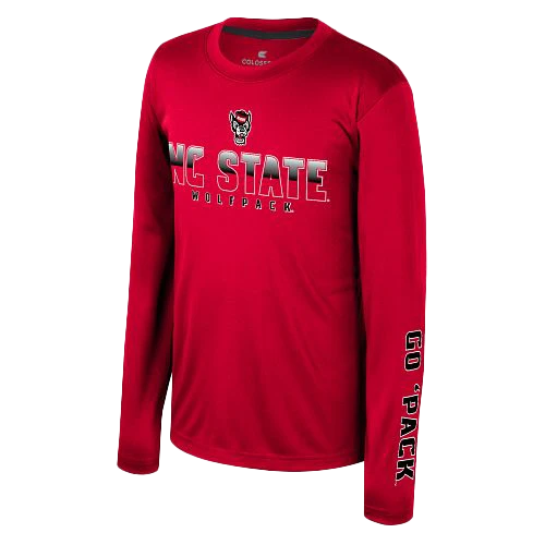 NC State Wolfpack Youth Red Long Sleeve Performance T-shirt(Nc State Wolfpack Youth Red Long Sleeve Performance T Shirt) 1 NC State Wolfpack Youth Red Long Sleeve Performance T-shirt(Nc State Wolfpack Youth Red Long Sleeve Performance T Shirt)