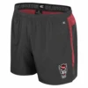 NC State Wolfpack Men's 5" Charcoal Wolfhead Shorts(Nc State Wolfpack Mens Charcoal Wolfhead Shorts)