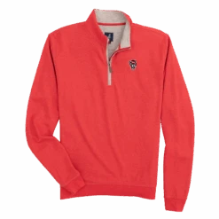 NC State Wolfpack Johnnie-O Red Wolfhead Sully 1/4 Zip Pullover(Nc State Wolfpack Johnnie O Red Wolfhead Sully 1 4 Zip Pullover)