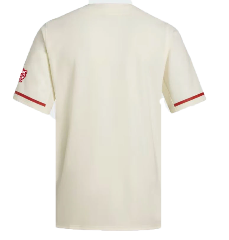 NC State Wolfpack Adidas 2025 Cream Baseball Jersey(Nc State Wolfpack Adidas 2025 Cream Baseball Jersey) 2 NC State Wolfpack Adidas 2025 Cream Baseball Jersey(Nc State Wolfpack Adidas 2025 Cream Baseball Jersey) - Image 2
