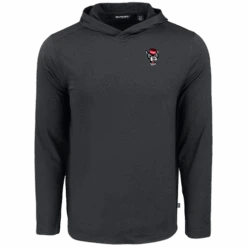 NC State Wolfpack Cutter & Buck Black Comfort Eco Hooded Shirt(Nc State Wolfpack Cutter Buck Black Comfort Eco Hooded Shirt)