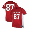 NC State Wolfpack Youth Red And White #87 Football Jersey(Nc State Wolfpack Youth Red And White 87 Football Jersey)