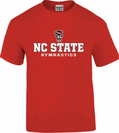 NC State Wolfpack Youth TRT Wolfhead Gymnastics T-Shirt(Nc State Wolfpack Youth Trt Wolfhead Gymnastics T Shirt)