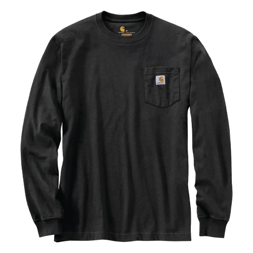 NC State Wolfpack Carhartt Workwear Long Sleeve PocketT-Shirt(Nc State Wolfpack Carhartt Workwear Long Sleeve Pocket T Shirt) 2 NC State Wolfpack Carhartt Workwear Long Sleeve PocketT-Shirt(Nc State Wolfpack Carhartt Workwear Long Sleeve Pocket T Shirt) - Image 2