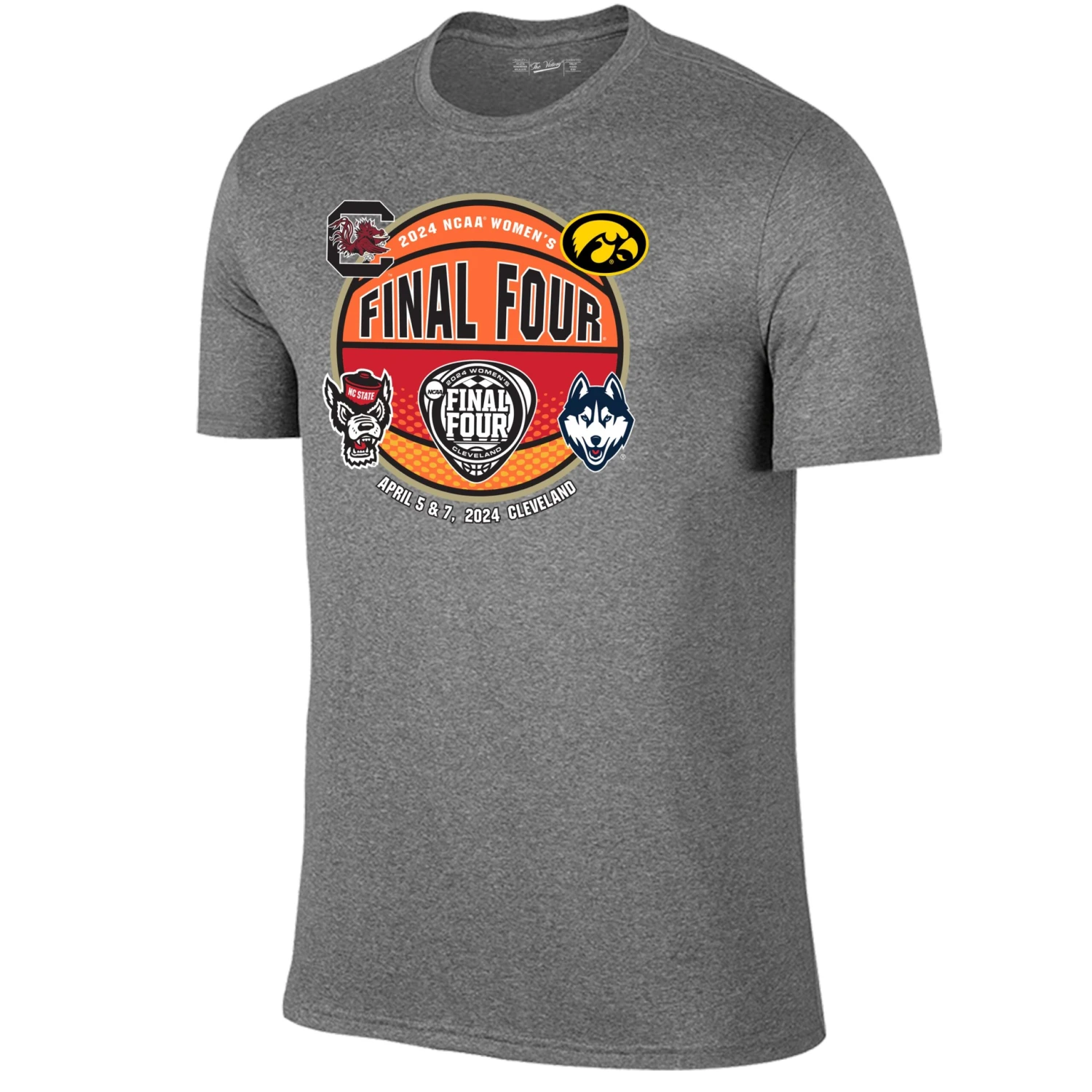 NC State Wolfpack 2024 Women's Basketball Final Four Teams Graphite T-Shirt(Nc State Wolfpack 2024 Womens Basketball Final Four Teams Graphite T Shirt) 1 NC State Wolfpack 2024 Women's Basketball Final Four Teams Graphite T-Shirt(Nc State Wolfpack 2024 Womens Basketball Final Four Teams Graphite T Shirt)