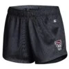 NC State Wolfpack Champion Women's Black Wolfhead Mesh Shorts(Nc State Wolfpack Champion Womens Black Wolfhead Mesh Shorts)