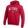 NC State Wolfpack Champion Red Slobbering Wolf Triumph Fleece Hooded Sweatshirt(Nc State Wolfpack Champion Red Slobbering Wolf Triumph Fleece Hooded Sweatshirt)