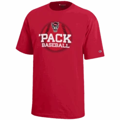 NC State Wolfpack Champion Red 'Pack Baseball T-Shirt(Nc State Wolfpack Champion Scarlet Pack Baseball T Shirt)