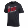 NC State Wolfpack Champion Black Slanted Outline Wolfhead T-Shirt(Nc State Wolfpack Champion Black Slanted Outline Wolfhead T Shirt)