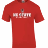 NC State Wolfpack Youth Red Wolfhead Basketball T-Shirt(Nc State Wolfpack Trt Youth Red Wolfhead Basketball T Shirt)