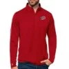 Carolina Hurricanes Red Antigua Tribute 1/4 Zip Pullover(Antigua Carolina Hurricanes Red Tribute 1 4 Zip Pullover)