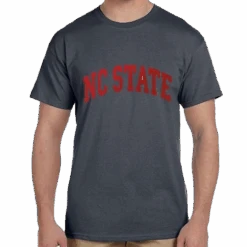 NC State Wolfpack Youth Charcoal Arch T-shirt(Nc State Wolfpack Youth Charcoal Arch T Shirt)