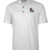 NC State Wolfpack Cutter & Buck Pike Double Dot Charcoal Slobbering Wolf Polo(Nc State Cutter Buck Pike Double Dot Charcoal Slobbering Wolf Polo)