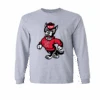 NC State Wolfpack Toddler Grey Strutting Wolf Long Sleeve T-Shirt(Nc State Wolfpack Toddler Grey Strutting Wolf Long Sleeve T Shirt)