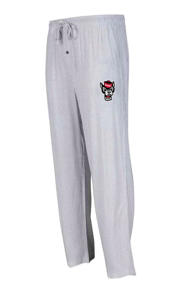 NC State Wolfpack Men's Grey And White Melody Woven Pants(Nc State Wolfpack Mens Grey And White Melody Woven Pants) 1 NC State Wolfpack Men's Grey And White Melody Woven Pants(Nc State Wolfpack Mens Grey And White Melody Woven Pants)