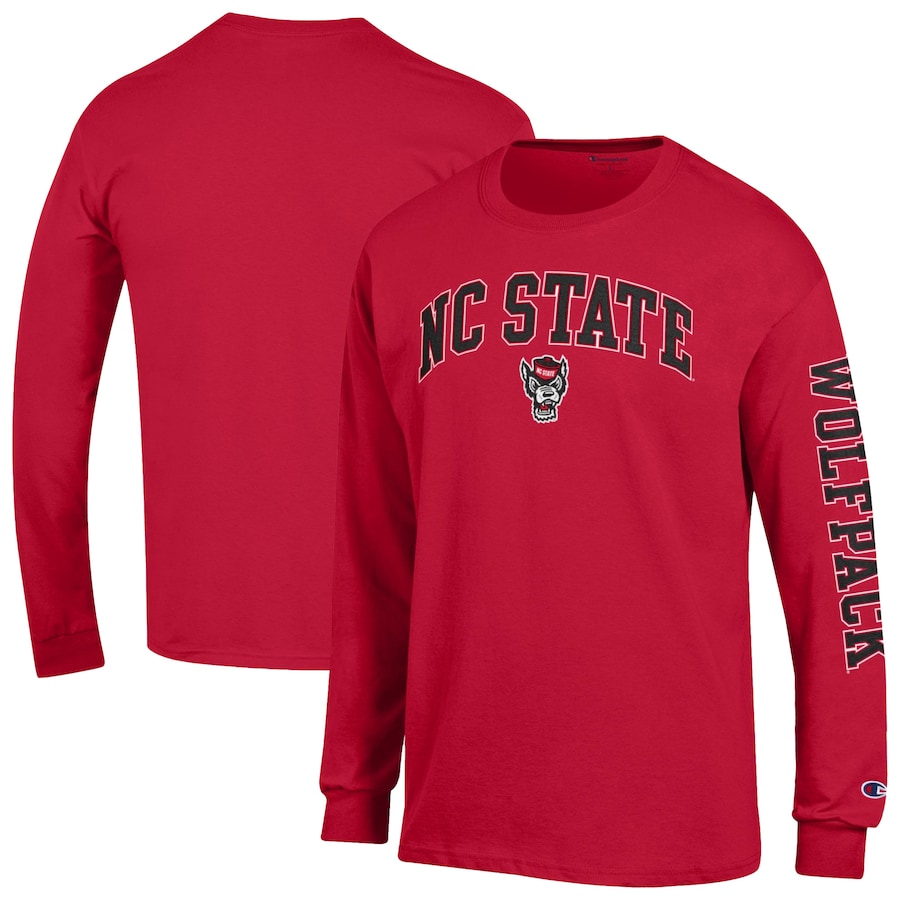 Red And White Shop 30 Red And White Shop -Red And White Shop mens champion red nc state wolfpack arch over logo 2 hit long sleeve t shirt ss5 p 203129410pv 1u lchcmy2h7zy3aknyutjev 2z6djl3pkzh98l5lyvo2