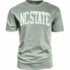 NC State Wolfpack Pale Jade Arched NC State T-Shirt(Nc State Wolfpack Pale Jade Arched Nc State T Shirt)