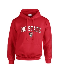 NC State Wolfpack Red Signature Wolfhead Hooded Sweatshirt(Nc State Wolfpack Red Signature Wolfhead Hooded Sweatshirt)