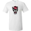 NC State Wolfpack White Wolfhead T-Shirt(Nc State Wolfpack White Wolfhead T Shirt)