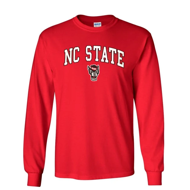 NC State Wolfpack Red Signature Wolfhead Long Sleeve T-Shirt(Nc State Wolfpack Red Signature Wolfhead Long Sleeve T Shirt) 1 NC State Wolfpack Red Signature Wolfhead Long Sleeve T-Shirt(Nc State Wolfpack Red Signature Wolfhead Long Sleeve T Shirt)